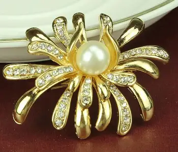 Ruiday Chryzantéma Brošňa Šperky Pre Ženy/mužov Módne Šperky Brošňa Kovové Kolíky Šatku Svadobný Dar Diy Doplnky v podobe Šperkov