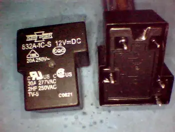 Relé 832A-1C-S 12VDC T90-1C-5P-12V