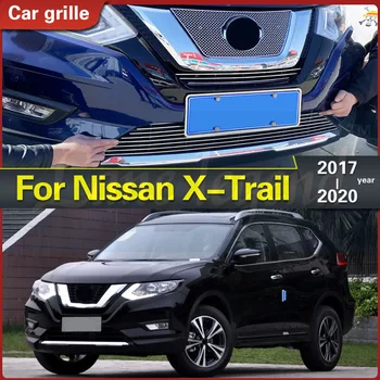 Na Nissan X-Trail XTrail T32/Rogue 2017 2018 2019 2020 Karosérie Kryt Na Ochranu Detektor Výbava Racing Mriežku Grilu Mriežka Liatie