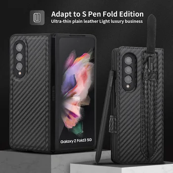 S Pen S Slot Peňaženky Obal Pre Samsung Galaxy Z Zložiť 3 Veci Na F9260 Prípade Nie Sú Zahrnuté Pen Č Spen Predaj