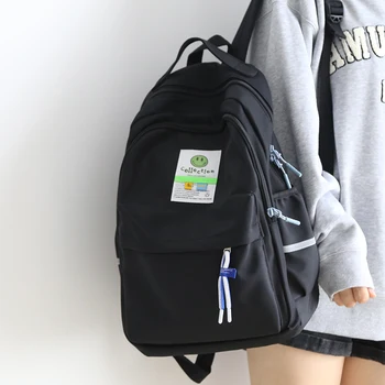 Jednoduché svieži dizajn čistý colormen a ženy batoh móda voľný čas taška škole študent knihy taška teenager cestovná taška mladých
