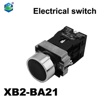 22 mm elektrické prepnite prepínač XB2-BA21 Farba Čierna Voliteľné tlačidlo 50/60Hz tlakový spínač