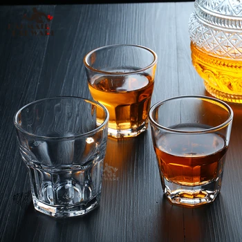 12 Kusov 100 ml Shot Glass Koktail Pivo Lebky Pohár Whisky Vodka Shot Glass Pitnej Črep Skla Pohár Piva Steins Drinkware