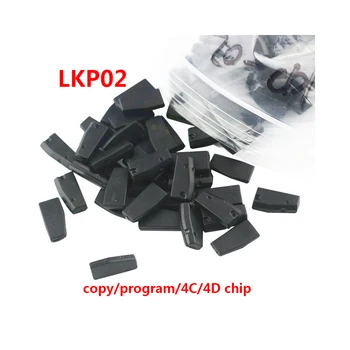 10pcs pôvodné Najnovšie LKP02 LKP-02 čip LKP03 LKP-03 kópiu ID46 čip môže klon 4C/4 D/G čip cez Tango&KD-X2 Transpondér Čip