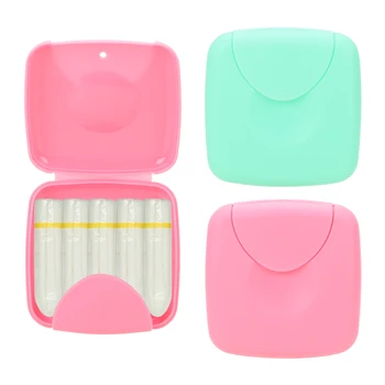 1Pcs Prenosné Tampóny Úložný Box Ženy Hygienické Obrúsok Tampóny Mini Travel Outdoor Box Držiteľ Náhodné Farby