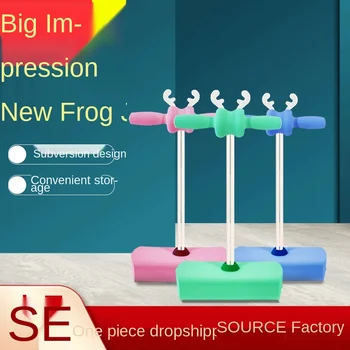 New Frog Skok Children 's Toy Zmyslové Školenia Dlhý Skok Vysoký Children 's Party Darček