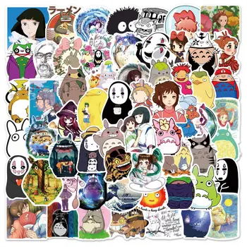 100ks/bal Japonské Anime Hayao Miyazaki Odvážneho Preč Nálepky Na Auta, Chladničky Prilba Darček Požičovňa Gitara Notebook
