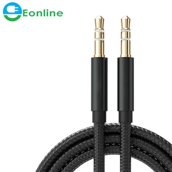 EONINE AUX Kábel Jack 3,5 mm Audio Kábel 3,5 mm Jack Kábel Reproduktora pre Xiao Redmi Poznámka 5 Oneplus 5t Slúchadlá Auto AUX Kábel