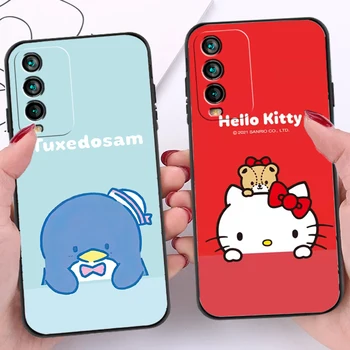 Hello Kitty Kulomi Telefón Prípadoch Pre Xiao Redmi 10 Poznámka 10 10 Pro 10S Redmi Poznámka 10 5G Coque Mäkké TPU