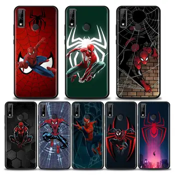 Marvel Spider Man Hrdinovia Coque Funda Telefón puzdro na Huawei Y6 Y7 Y9 2019 Y6p Y8s Y9a Y7a Mate 10 20 40 Pro Lite RS TPU Prípade Capa