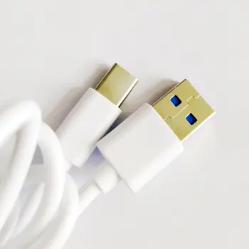 USB Kábel je 100 cm Typ-C Dlho Plug Európe Štandard USB Chargerfor Oukitel K5000 pre K10000 Max pre BLACKVIEW BV6800 PRO Mobilný Telefón
