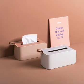 Jednoduché Luxusné Tkaniva Box na Stenu Covertissue box holderorganizadoresnapkin držiteľ mokré utierky skladovanie boxcaja para toallitas