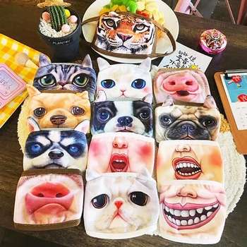 DIY Cute Cat Masky Strany Gázy Dospelých Zábavné Výraz Milovníkov Ošípaných Nos Cosplay Party Dekorácie Halloween Rekvizity Domov Dodávky