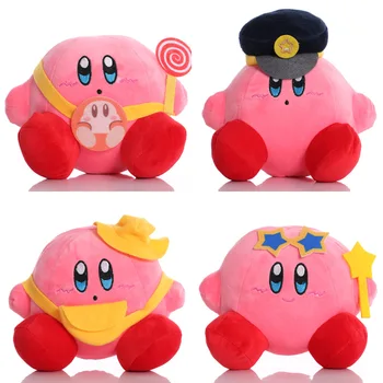 Nové karikatúra roztomilý Kirby plyšové hračky vankúš naplnený animácie hry sen kúzelník detí, darček k narodeninám krátke plyšový vankúš