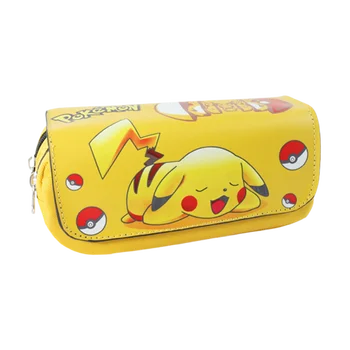 Pokémon peračník Elf Pokémon Pikachu GenieTurtle Mýtické Žaba Osiva Málo Fire Dragon dvojité ceruzka taška anime papiernictvo taška