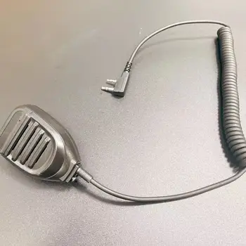 Walkie Talkies Vreckový Reproduktor, mikrofón, 2 Kolík Vzdialený Rameno Mikrofónu so Zosilneným Kábel 3,5 mm Konektor pre Slúchadlo Dve W