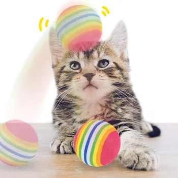 Teaser Činnosť Cat Hračka Interaktívna Žuvanie Pet Loptu Hračky Koľajových Zábava Pre Mačky Mačiatko Scratcher Chytiť Príslušenstvo Na Čistenie Zubov