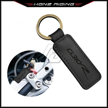 Pre BMW Motorrad G310R G310 Modelov Motocyklov Keychain Cowhide Krúžok na kľúče