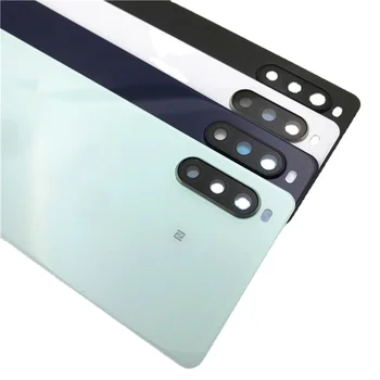 Originálny Sklenený Kryt Batérie Zadné Dvere, Panel Bývanie obal Pre Sony Xperia 10 II S Objektívu Náhradné Diely