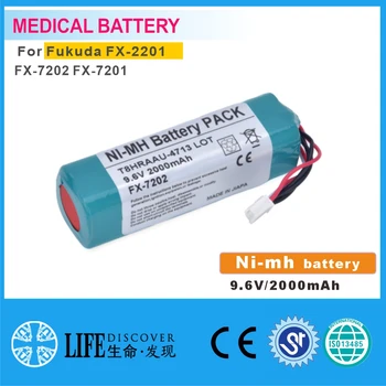 NI-MH batéria 9.6 V 2000mAh Fukuda FX-2201,FX-7202 FX-7201 EKG stroj