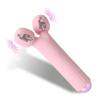 G-spot Masér Dildo Vibrátor Ženská Masturbácia, Dual Head Vibrátor 12 Režime Stimulátor Klitorisu Sexuálne Hračky pre Ženy