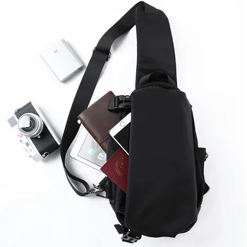 Hrudník taška muž príliv značky 2019 nové módne messenger bag taška cez rameno veľkú kapacitu messenger bag v lete mužov malý batoh