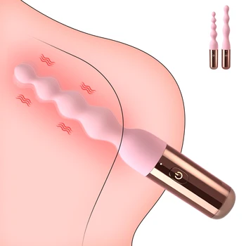 Dildo Análny Vibrátor Sexuálne Hračky pre Ženy Masturbácia 10 Rýchlosť Upozorňuje Zadok Análny Plug Prostaty Masér Stimulátor Klitorisu