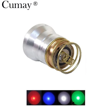 Jeden Režim Zelená/Červená/Modrá Biela LED Žiarovka Pochodeň Svetla vhodné Pre 501B / 502B / 501D / 502D Baterka Led Vedúci Svetlo Lampy