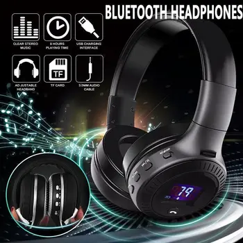 B19 Bezdrôtové Bluetooth Slúchadlá Skladacia Over-Ear Stereo Slúchadlá HiFi Redukcia Šumu Slúchadlá pre Telefón, PC, Herné Slúchadlá