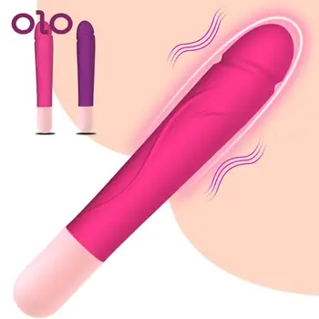 OLO 10 Frekvencia Stimulátor Klitorisu Sexuálne Hračky pre Ženy, Dospelých Produkty G-spot Ženská Masturbácia Vibrátor, Dildo