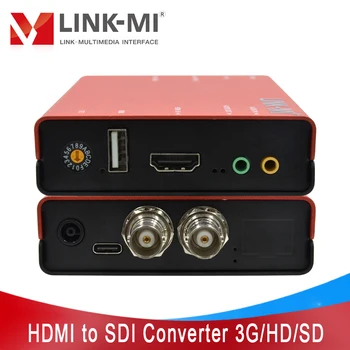 ODKAZ-MI HDMI-3G-SDI Konvertor 1080p S Analógový Stereo Audio Ovládanie DIP Prepínač BNC HDMI na SDI Konvertor