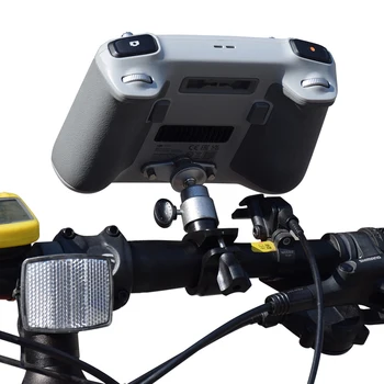Praktická Rukoväť Držiak Mount Drone Príslušenstvo pre DJI Mini 3 Pro Diaľkové Ovládanie s Obrazovke Bicykel Držiak, Rukoväť Stojan Klip