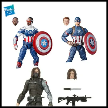 Hasbro Ml Marvel Legendy 6 Palcov Captain America:sam Wilson Steve Rogers Falcon Winler Nsoloier Model Akčné Figúrky Oblek