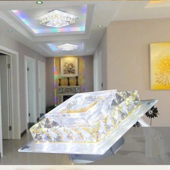 Led koridoru svetlo námestie koridor prechádza pouličné lampy tvorivé led stropné svietidlo crystal lampa pre vnútorné spálňa štúdia hoteli