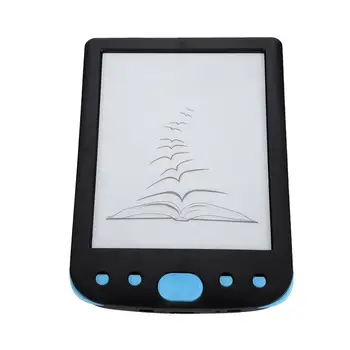 6in HD E-Ink Ľahko čitateľný E Book Reader Maximálne 32 GB TF Card Electronic Book Reader - Modrá