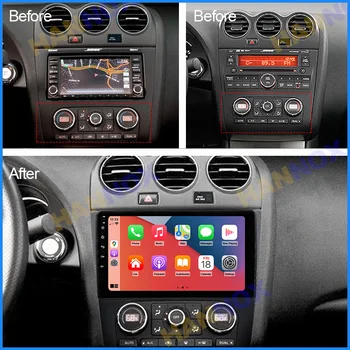 HANNOX Android DSP 2Din GPS Car Multimedia Player, ktorý Za rok 2008 2009 Roky 2010-2012 Nissan Teana ALTIMA Podporu Zrkadlo odkaz BT, WIFI,