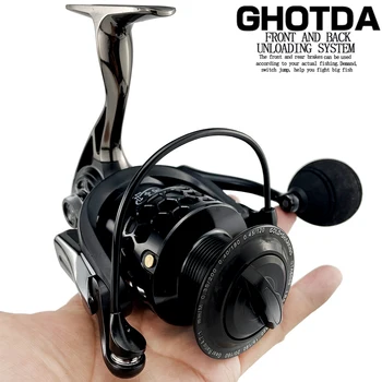 GHOTDA GTA1000~7000 Série High Speed Rybárske Kolesa kolovrat, Oceán, Spinning Cievky diaľkových kolovrat