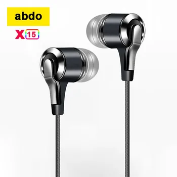 3,5 mm Drôtové Slúchadlo V Uchu 9d Black Slúchadlá S Mikrofónom, Stereo Bass Music Šport Prenosný Headset Pre Pc Android Slúchadlá