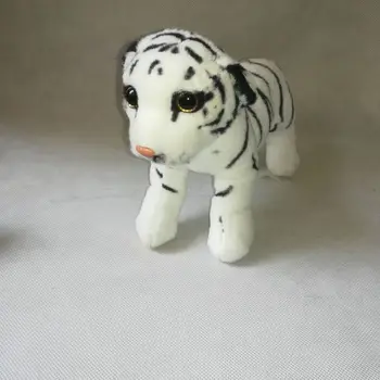 o 22 cm stojí baby tiger mäkké bábiky biely tiger plyšové hračky deti hračka darček k narodeninám h2887