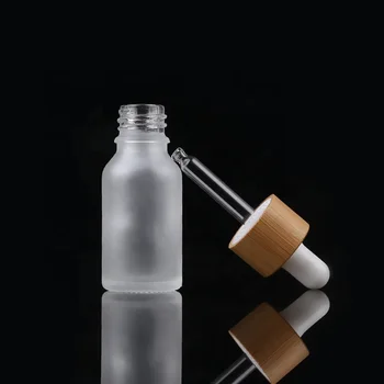 Parfum Kontajner Prenosné Cestovné Pohárov Na Kozmetické Nádoby Prázdne Matné Číre sklo make-up Fľaša S Vekom, opätovné použitie