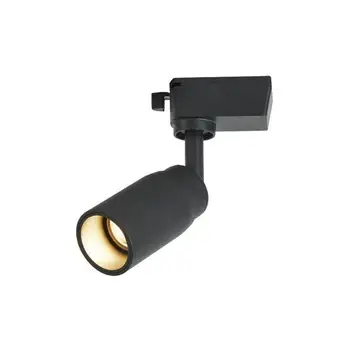 Nové zoom Led Track light 7W Cree LED Reflektory Zoomovateľnom Pozadie Oblečením Železničnej Lampa Black Shell Lampa