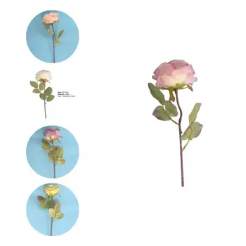Móda Anti-nedeformujte Simulácia Falošné Kvet Ruže Falošné Kvet Ľahký Nie je Potrebná Údržba