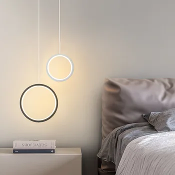 Prsteň prívesok svetlo minimalistický /creative /osobnosti spálňa nočné LED svetiel prívesok v dlhom rade visí lampa WY73102