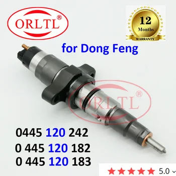ORLTL Paliva Injektor 0445120242 Naftový Motor Náhradné Diely Tryska 0 445 120 242 Pre Bager Dong Feng