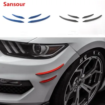 Sansour ABS Auto Predné Celé Telo Nálepky Dekorácie Kryt Nálepky na Ford Mustang/Wrangler/Cherokee Vonkajšie Príslušenstvo