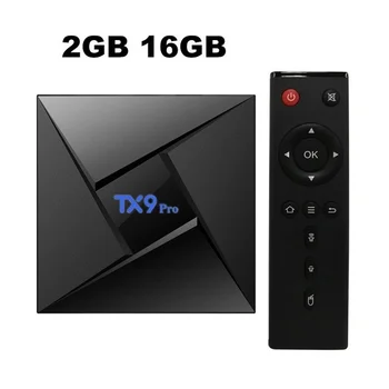 2022 Nové TX9 PRO, Smart TV Box Octa-Core Android7.1 Amlogic S912 2 GB, 16 GB 2.4 G WiFi 4K HD Media Player doprava Zadarmo