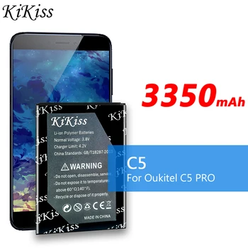 KiKiss 3350mAh Batérie Pre OUKITEL C5 Oukitel C5 Pro C5Pro Batérie Mobilného Telefónu
