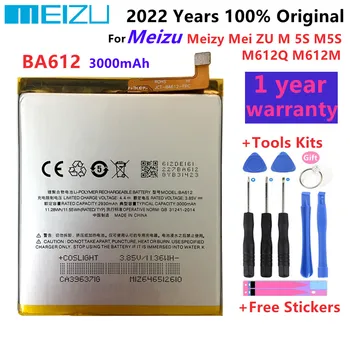 Meizu 100% Originálne 3000mAh BA612 Batérie Pre Meizu Meizy Mei zu M 5S M5S M612Q M612M Mobilného Telefónu, Batérie+Bezplatné nástroje