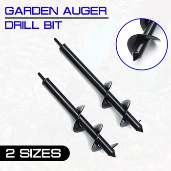 Záhrada Zemi Auger vrtáka 40x8CM/35x8CM Rastlín Kvetinové Záhrade Auger Otvor Digger Plot Borer Otvor Digger pre Hex Disk Drill